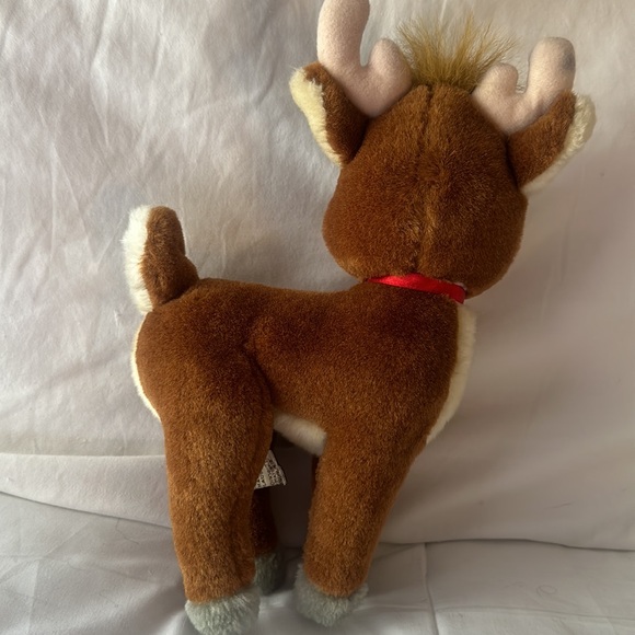 Rudolph the red nose Reindeer, Christmas plush clean 10” great condition plush - Picture 7 of 16